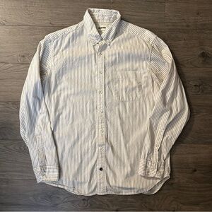 Taylor Stitch Blue Striped Casual Shirt